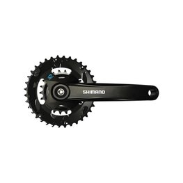 SHIMANO Kurbeln und Kettenblätter - ALTUS 175mm 36/22 - Schwarz