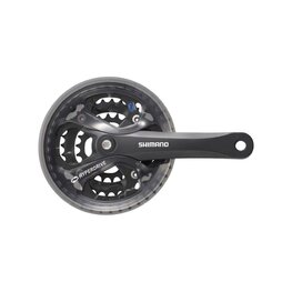 SHIMANO Kurbeln und Kettenblätter - ACERA 175mm 42/32/22 - Schwarz
