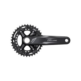 SHIMANO Kurbeln und Kettenblätter - DEORE M4100 175mm 36/26 - Schwarz