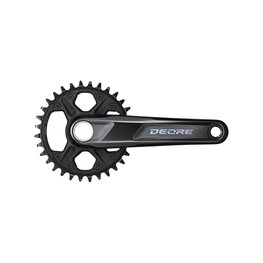 SHIMANO Kurbeln und Kettenblätter - DEORE M6100 170mm 32 - Schwarz