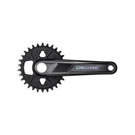 SHIMANO Kurbeln und Kettenblätter - DEORE M6120 175mm 30 - Schwarz