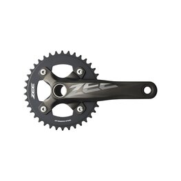 SHIMANO Kurbeln und Kettenblätter - ZEE M640 165mm - Schwarz