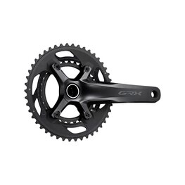 SHIMANO Kurbeln und Kettenblätter - GRX RX600 172,5mm 46/30 - Schwarz