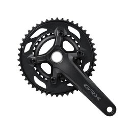 SHIMANO Kurbeln und Kettenblätter - GRX RX610 - 1 175mm 46/30 - Schwarz