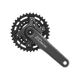 SHIMANO Kurbeln und Kettenblätter - CUES U6000-2 175mm 36/22 - Schwarz