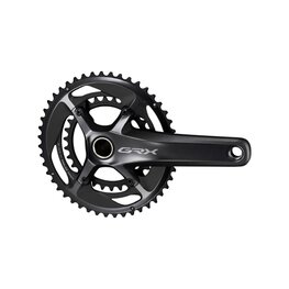 SHIMANO Kurbeln und Kettenblätter - GRX RX810-2 172,5mm 48/31 - Schwarz