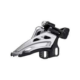 SHIMANO Presse - DEORE M4100 SIDE SWING E-TYPE - Silber/Schwarz