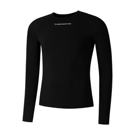 SHIMANO Langarm Fahrrad-Shirt - VERTEX LONG - Schwarz