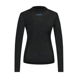 SHIMANO Langarm Fahrrad-Shirt - VERTEX PRIMA LONG - Schwarz
