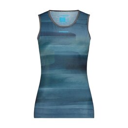 SHIMANO Ärmelloses Fahrrad-Shirt - VERTEX SL - Blau