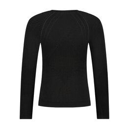 SHIMANO Langarm Fahrrad-Shirt - VERTEX LONG - Schwarz