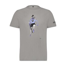 SHIMANO Kurzarm Fahrrad-Shirt - SENTIERO LTD - Grau