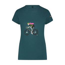 SHIMANO Kurzarm Fahrrad-Shirt - SENTIERO LTD - Grün