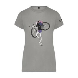 SHIMANO Kurzarm Fahrrad-Shirt - SENTIERO LTD - Grau
