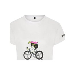 SHIMANO Kurzarm Fahrrad-Shirt - SENTIERO LTD - Weiß