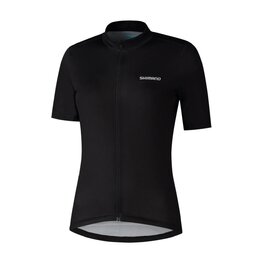 SHIMANO Kurzarm Fahrradtrikot - ELEMENT - Schwarz