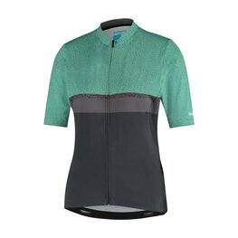 SHIMANO Kurzarm Fahrradtrikot - SUMIRE - Grün/Grau