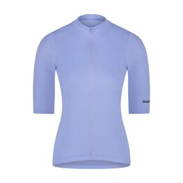 SHIMANO Kurzarm Fahrradtrikot - ELEMENTO - Hellblau