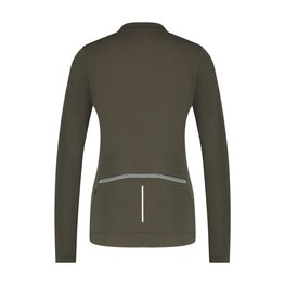 SHIMANO Langarm Fahrradtrikot für den Winter - KAEDE THERMAL LONG - Grau