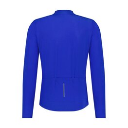 SHIMANO Langarm Fahrradtrikot für den Sommer - ELEMENT LONG - Blau