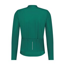 SHIMANO Langarm Fahrradtrikot für den Sommer - ELEMENT LONG - Grün