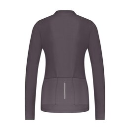 SHIMANO Langarm Fahrradtrikot für den Winter - ELEMENT LONG - Lila