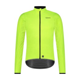 SHIMANO Winddichte Fahrradjacke - WINDFLEX - Gelb
