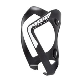 PRO Fahrrad-Flaschenhalter - AL BOTTLE CAGE - Schwarz/Weiß