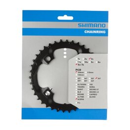 SHIMANO Kettenblatt - CHAINRING M361 38 - Schwarz