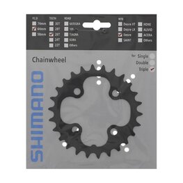 SHIMANO Kettenblatt - DEORE M590 26 - Schwarz