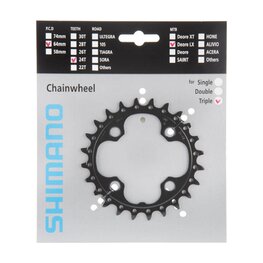 SHIMANO Kettenblatt - SLX M660 24 - Schwarz