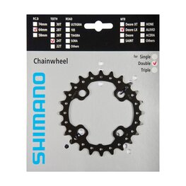 SHIMANO Kettenblatt - SLX M670 24 - Schwarz