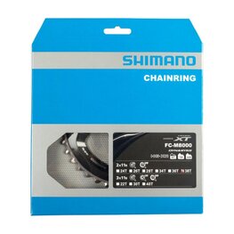 SHIMANO Kettenblatt - DEORE XT M8000 38 - Schwarz