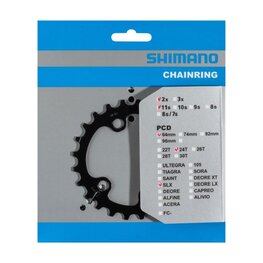 SHIMANO Kettenblatt - SLX M7000 24 - Schwarz