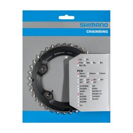 SHIMANO Kettenblatt - SLX M7000 36 - Schwarz