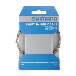 SHIMANO Übertragungskabel - CABLE MTB/ROAD 1,2x2100mm - Silber