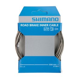 SHIMANO Bremsseil - BRAKE CABLE ROAD 3500mmx1,6mm - Silber