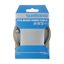 SHIMANO Bremsseil - BRAKE CABLE MTB 1,6x2050mm - Silber