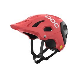 POC Fahrradhelm - TECTAL RACE MIPS - Rot/Schwarz