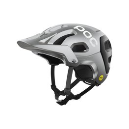 POC Fahrradhelm - TECTAL RACE MIPS - Silber/Schwarz