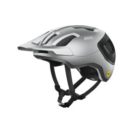 POC Fahrradhelm - AXION RACE MIPS - Silber/Schwarz