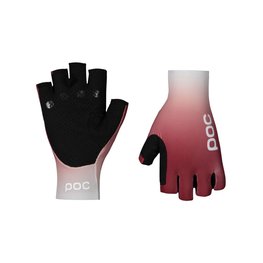 POC Fingerlose Fahrradhandschuhe - DEFT - Rot
