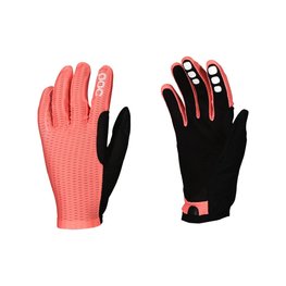 POC Langfinger-Fahrradhandschuhe - SAVANT MTB - Rot/Schwarz