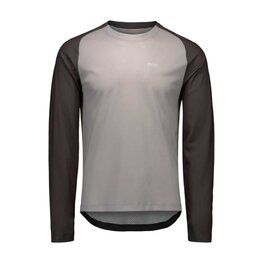 POC Langarm Fahrradtrikot für den Sommer - MOTION AIR L/S - Grau