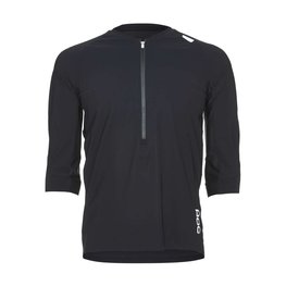 POC Kurzarm Fahrradtrikot - RESISTANCE ENDURO 3/4 - Schwarz