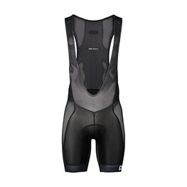 POC Kurze Fahrradhose mit Trägern - MTB AIR LAYER - Schwarz