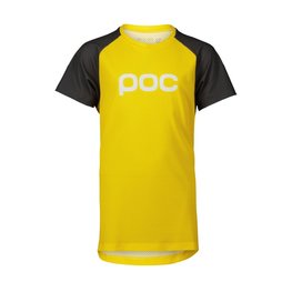 POC Kurzarm Fahrradtrikot - ESSENTIAL MTB - Gelb/Grau