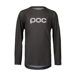 POC Langarm Fahrradtrikot für den Sommer - ESSENTIAL MTB - Grau