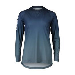 POC Langarm Fahrradtrikot für den Sommer - ESSENTIAL MTB LITE  - Blau