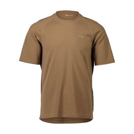 POC Kurzarm Fahrrad-Shirt - POISE TEE - Braun